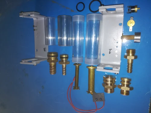 Induction furnace flow switch to